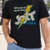 Jolt Cola Vintage T-Shirt All the Sugar Twice the Caffeine Lightning Bolt Tee