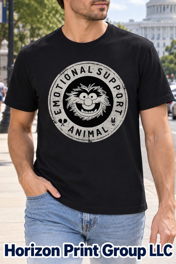 Emotional Support Animal Muppet Shirt