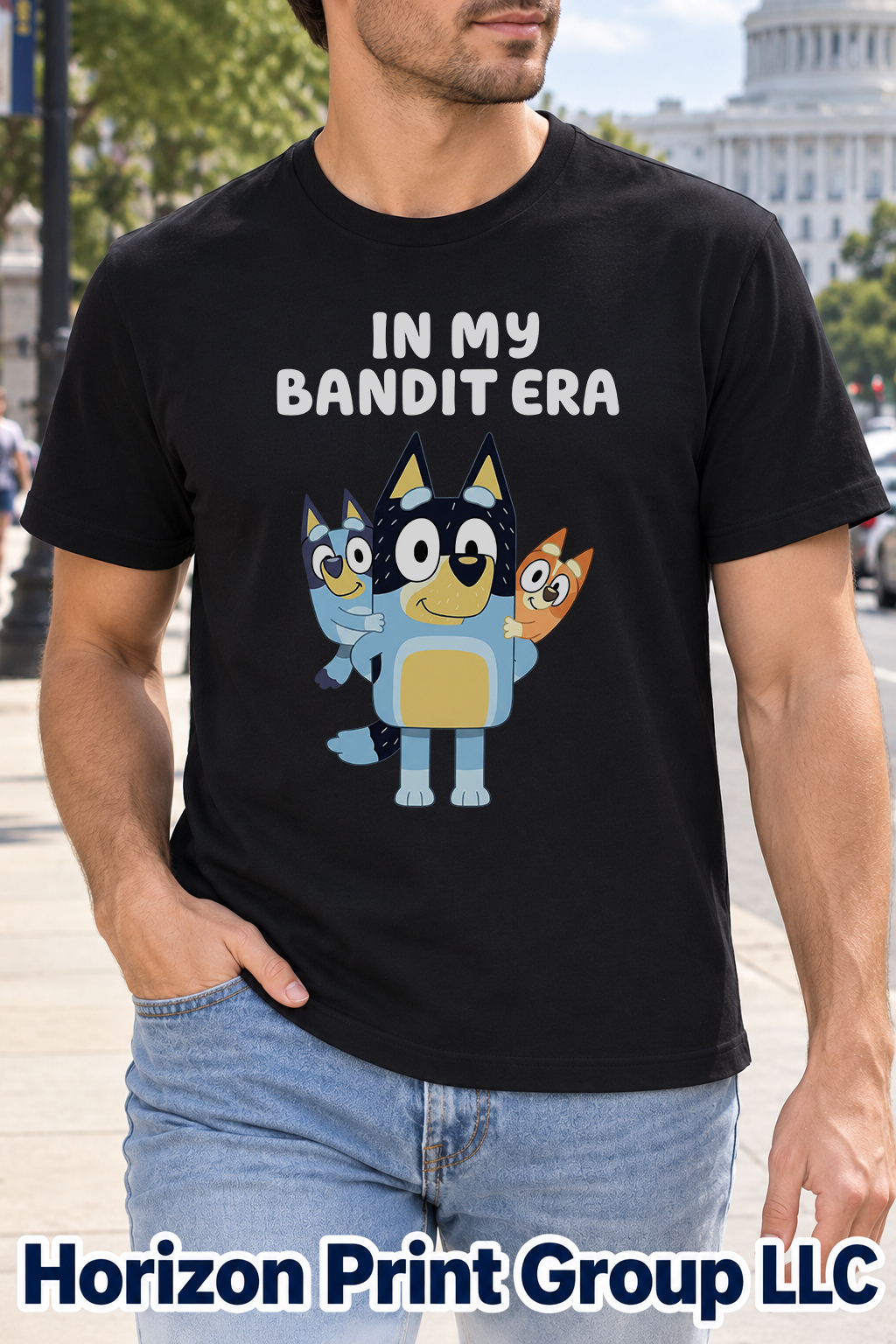 In My Bandit Era Blue Heeler Dog Dad Shirt In My Bandit Era Blue Heeler Dog Dad Shirt