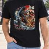 Godzilla vs Stay Puft Ukiyo-e Shirt Godzilla vs Stay Puft Ukiyo-e Shirt