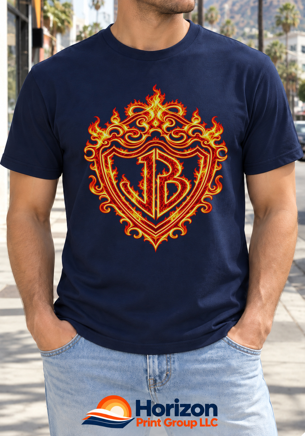 jonas burning up tour shirt fire shield jb letter navy jonas burning up tour shirt fire shield jb letter navy