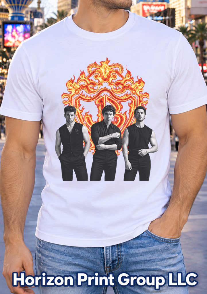 Jonas Brothers Burning Up Tour T-Shirt