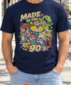 Made in the 90s Cartoon Collage Shirt Made in the 90s Cartoon Collage Shirt