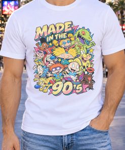 Made in the 90s Cartoon Collage Shirt Made in the 90s Cartoon Collage Shirt