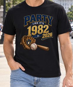 Milwaukee Party Like It's 1982 To 2026 Shirt