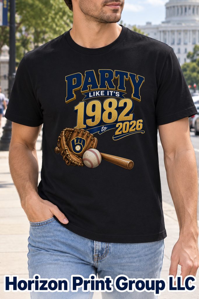 Milwaukee Party Like It's 1982 To 2026 Shirt