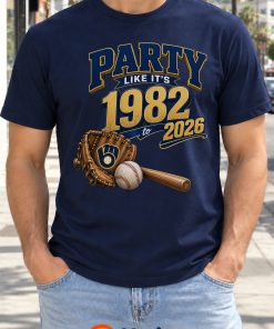 Milwaukee Party Like It's 1982 To 2026 Shirt