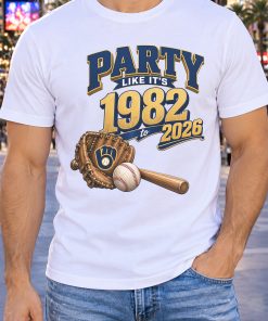 Milwaukee Party Like It's 1982 To 2026 Shirt