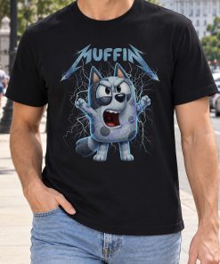 Bluey Muffin Heavy Metal Shirt
