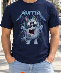 Bluey Muffin Heavy Metal Shirt