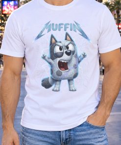 Bluey Muffin Heavy Metal Shirt