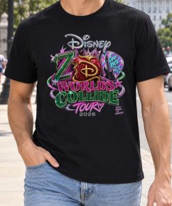 Disney Worlds Collide Tour 2026 Shirt