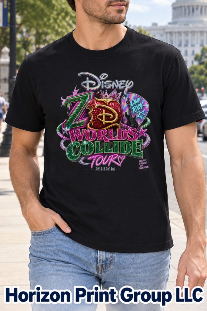 Disney Worlds Collide Tour 2026 Shirt
