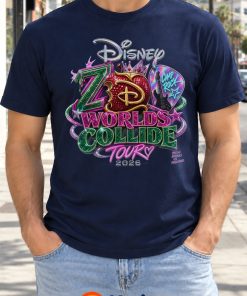 Disney Worlds Collide Tour 2026 Shirt