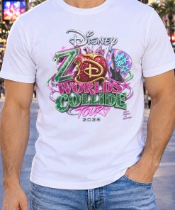 Disney Worlds Collide Tour 2026 Shirt