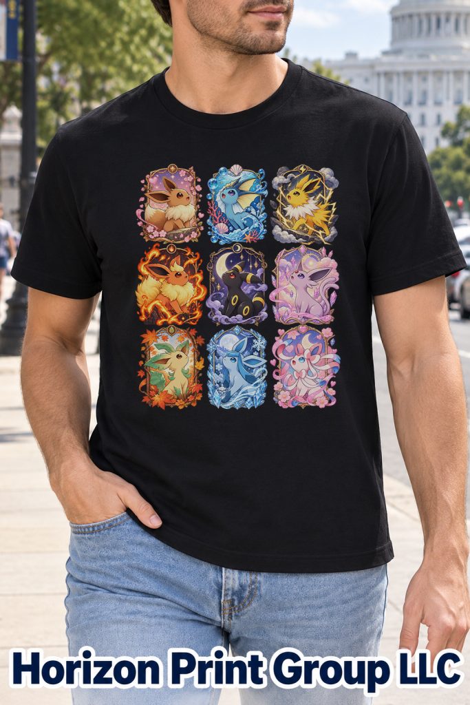 Pokemon Eevee Evolutions Shirt