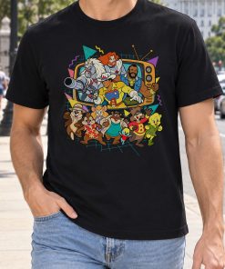 Retro Cartoon Shirt – BraveStarr, Lion-O, Mr. T & Chip ’n Dale Rescue Rangers