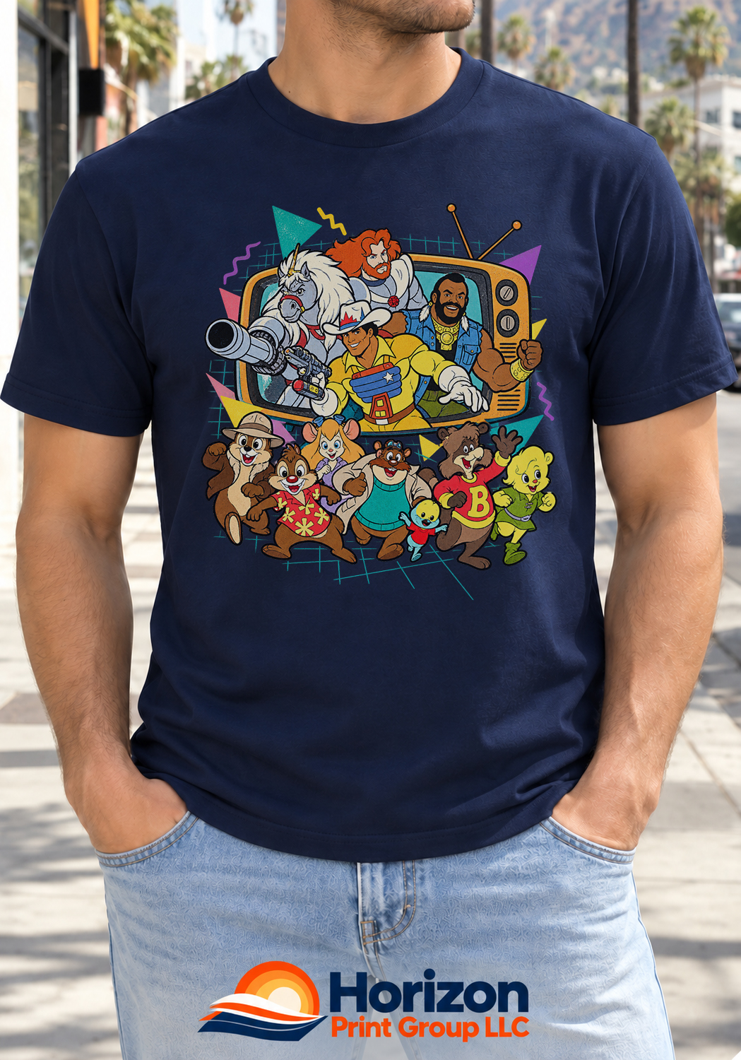 Retro Cartoon Shirt – BraveStarr, Lion-O, Mr. T & Chip ’n Dale Rescue Rangers Retro Cartoon Shirt – BraveStarr, Lion-O, Mr. T & Chip ’n Dale Rescue Rangers