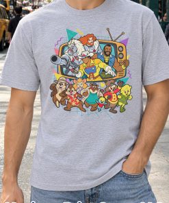 Retro Cartoon Shirt – BraveStarr, Lion-O, Mr. T & Chip ’n Dale Rescue Rangers Retro Cartoon Shirt – BraveStarr, Lion-O, Mr. T & Chip ’n Dale Rescue Rangers