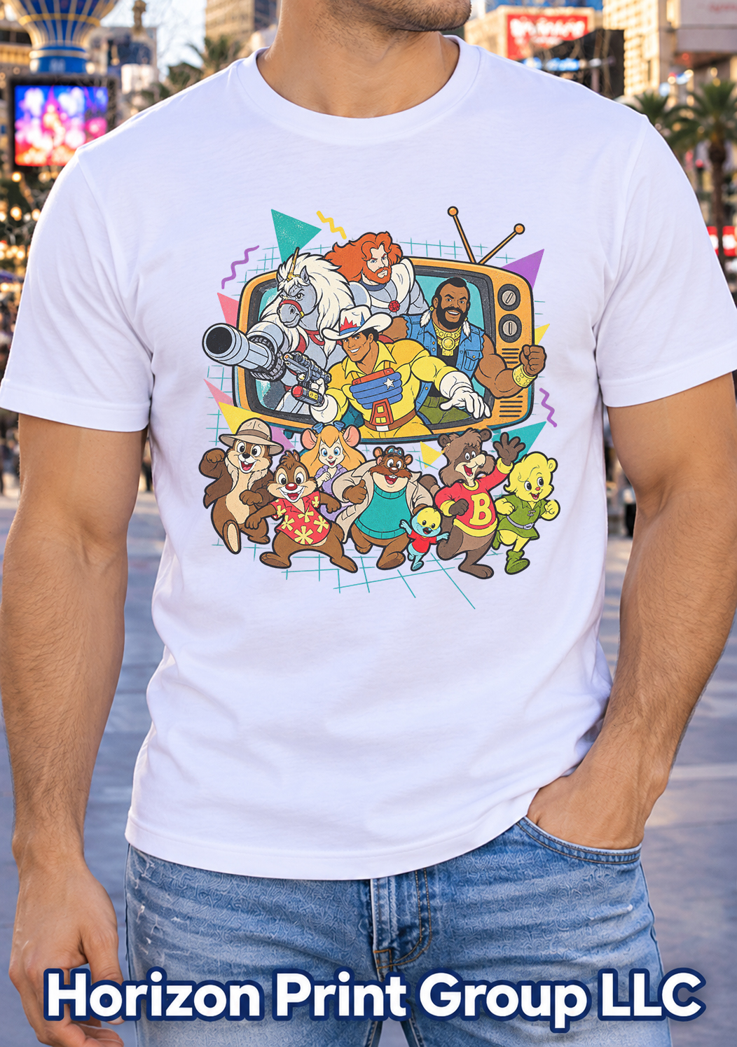 Retro Cartoon Shirt – BraveStarr, Lion-O, Mr. T & Chip ’n Dale Rescue Rangers Retro Cartoon Shirt – BraveStarr, Lion-O, Mr. T & Chip ’n Dale Rescue Rangers