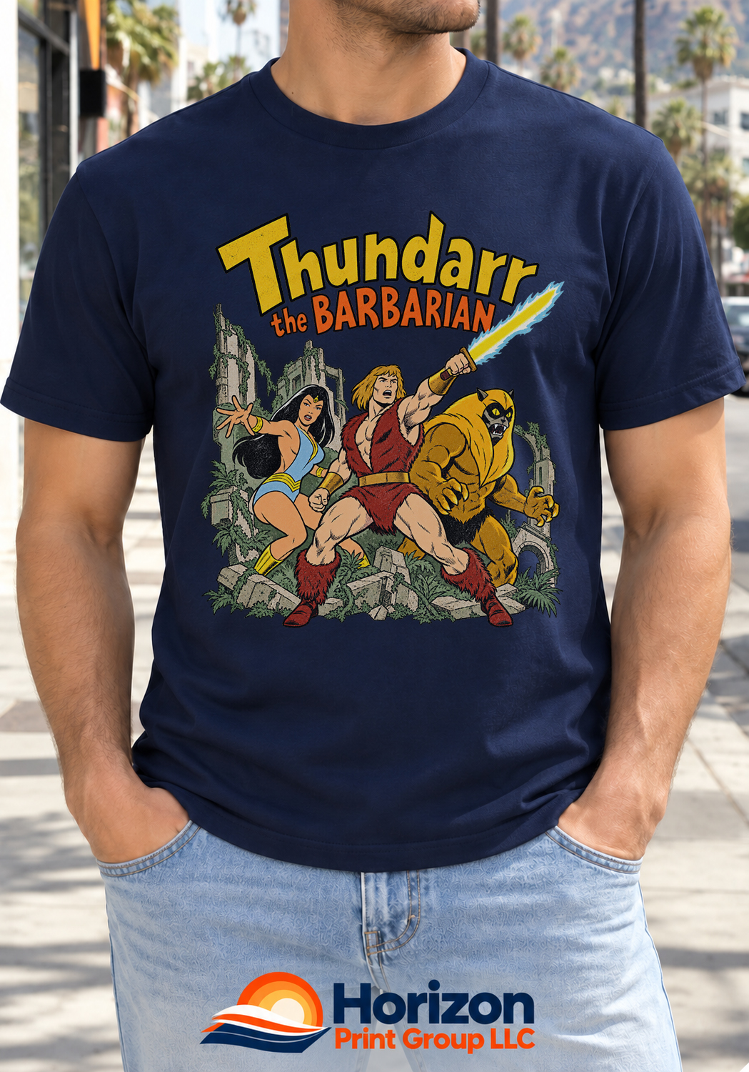 Thundarr the Barbarian Shirt – Princess Ariel & Ookla the Mok Retro 80s Tee Thundarr the Barbarian Shirt – Princess Ariel & Ookla the Mok Retro 80s Tee