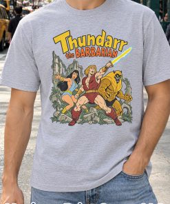 Thundarr the Barbarian Shirt – Princess Ariel & Ookla the Mok Retro 80s Tee Thundarr the Barbarian Shirt – Princess Ariel & Ookla the Mok Retro 80s Tee