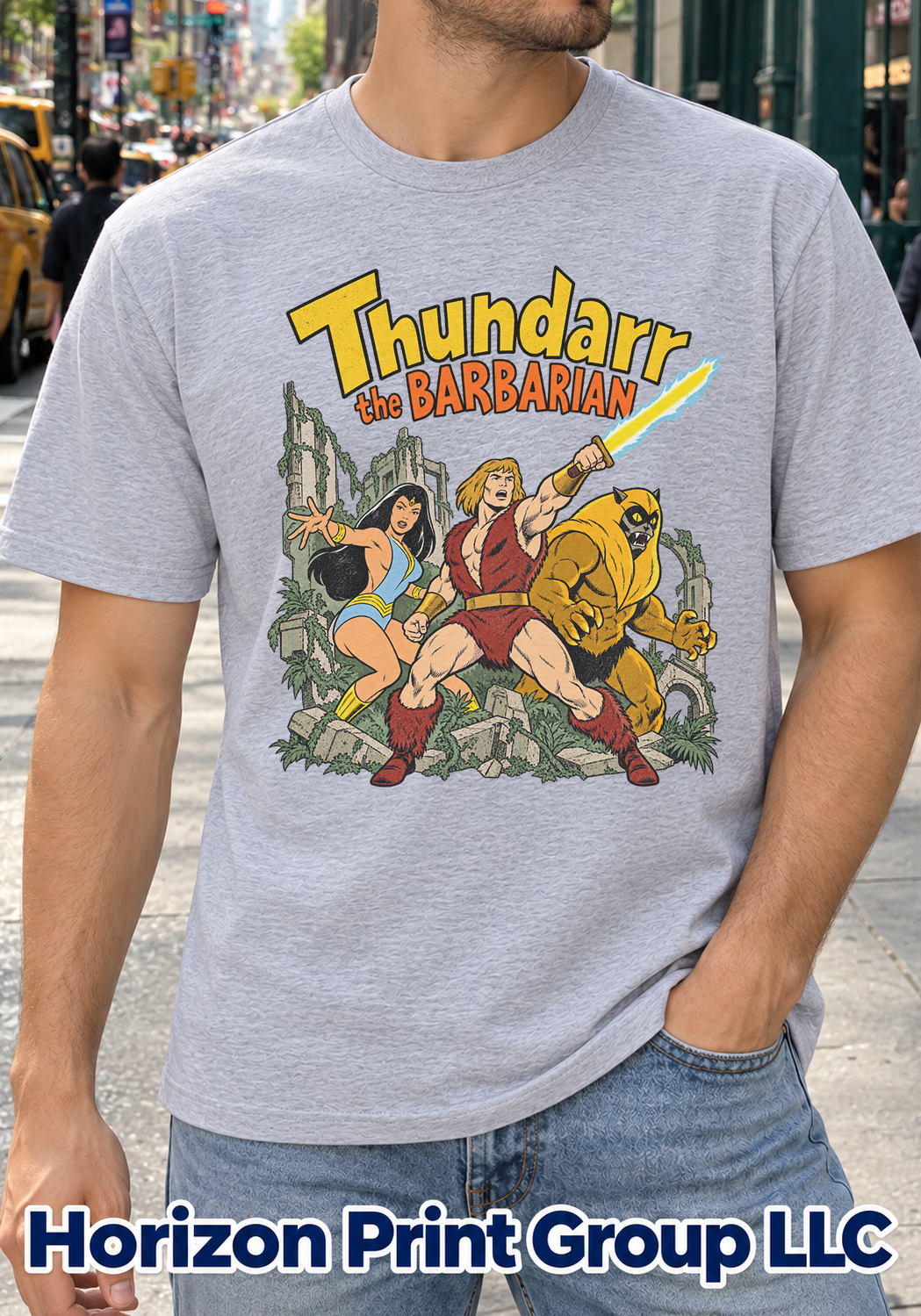 Thundarr the Barbarian Shirt – Princess Ariel & Ookla the Mok Retro 80s Tee Thundarr the Barbarian Shirt – Princess Ariel & Ookla the Mok Retro 80s Tee