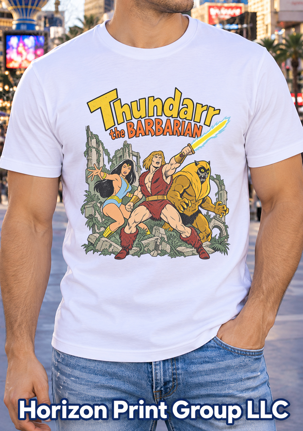 Thundarr the Barbarian Shirt – Princess Ariel & Ookla the Mok Retro 80s Tee Thundarr the Barbarian Shirt – Princess Ariel & Ookla the Mok Retro 80s Tee