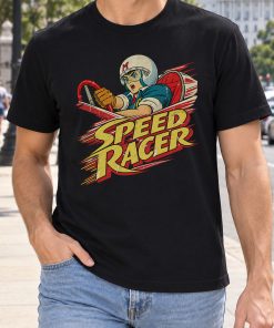 Speed Racer Shirt – Retro Anime Cockpit Design Tee