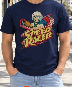 Speed Racer Shirt – Retro Anime Cockpit Design Tee