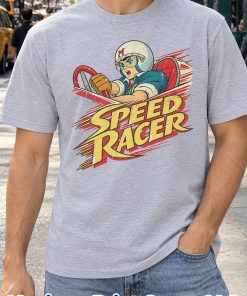 Speed Racer Shirt – Retro Anime Cockpit Design Tee