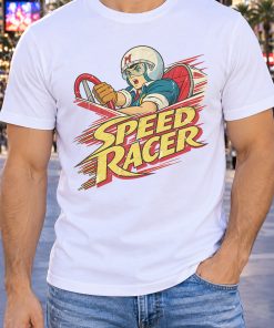 Speed Racer Shirt – Retro Anime Cockpit Design Tee